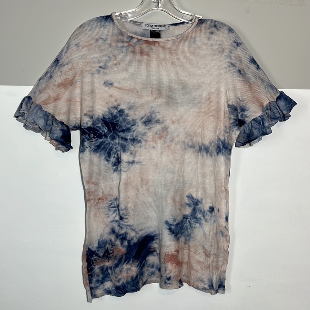 Super Stretchy Cotton Tie Dyed T-Shirt